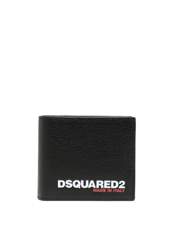 DSQUARED2 logo-debossed bi-fold wallet