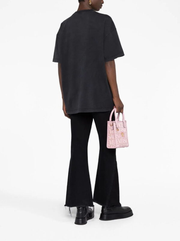 Versace  Medusa-appliqué cotton T-shirt - Image 4