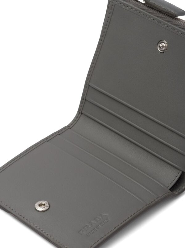 Prada logo-plaque Saffiano leather wallet - Image 4