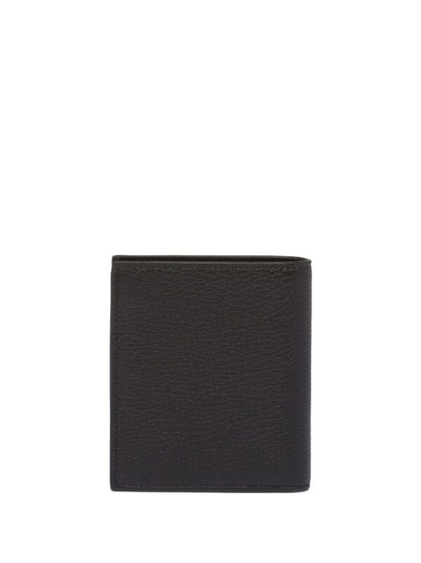 Prada pebbled-texture logo-plaque wallet - Image 2