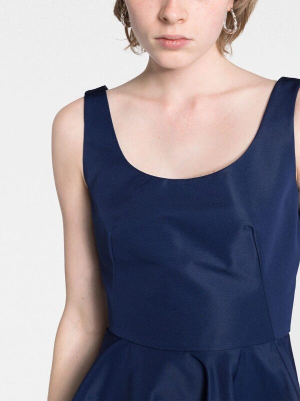 Alexander McQueen  asymmetric draped midi dress - Image 3