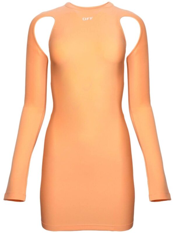 Off-White Sleek cut-out minidress