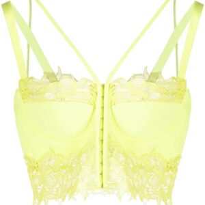 Versace  floral lace corset