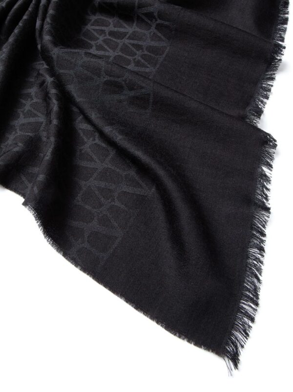 Valentino Garavani  Toile Iconographe jacquard scarf - Image 3