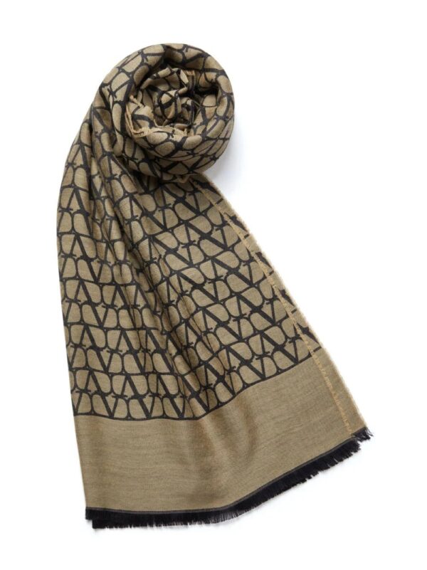 Valentino Garavani  Toile Iconographe jacquard scarf - Image 2