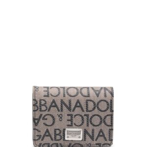 Dolce & Gabbana monogram-jacquard bi-fold cardholder