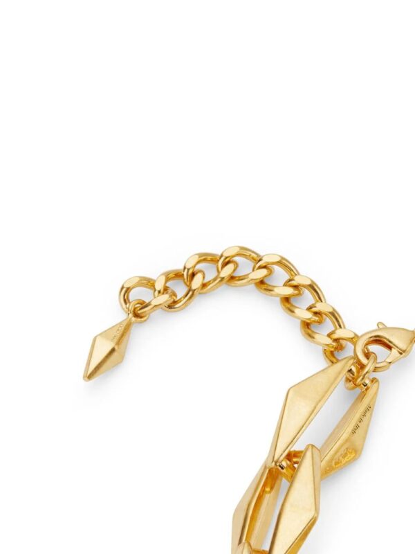 Jimmy Choo  Diamond chain-link necklace - Image 4