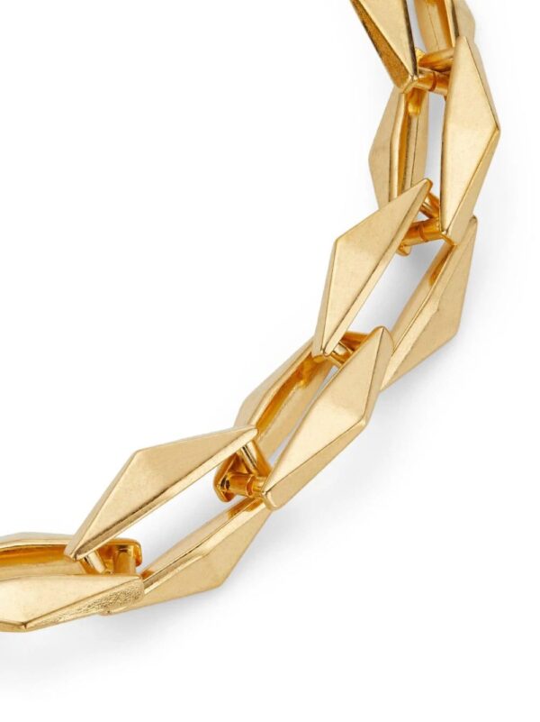 Jimmy Choo  Diamond chain-link necklace - Image 3