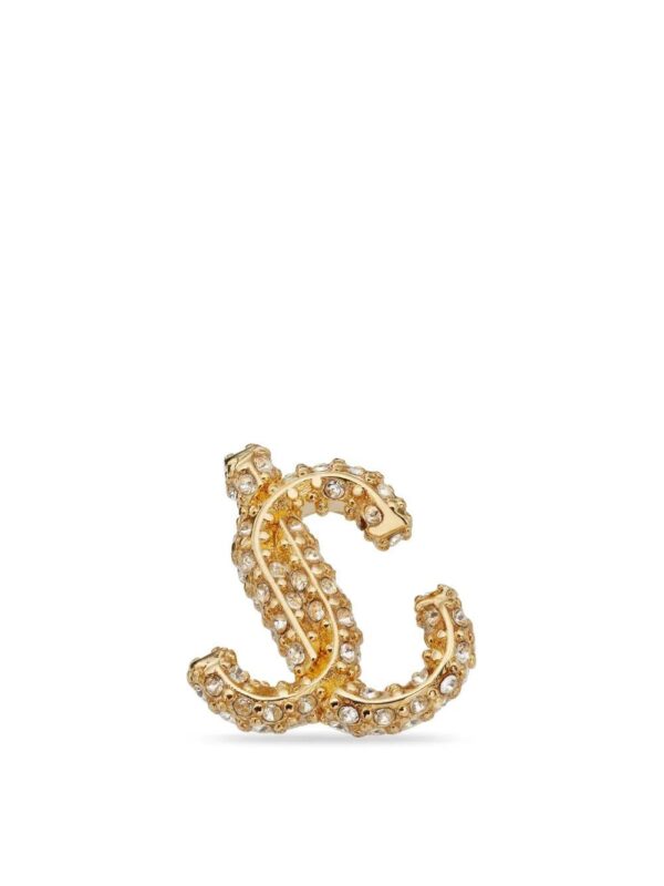 Jimmy Choo  JC crystal-embellished stud earrings - Image 4