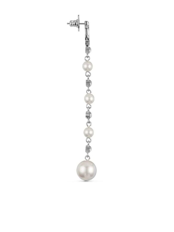 Jimmy Choo  pearl-detail drop earrings - Image 3