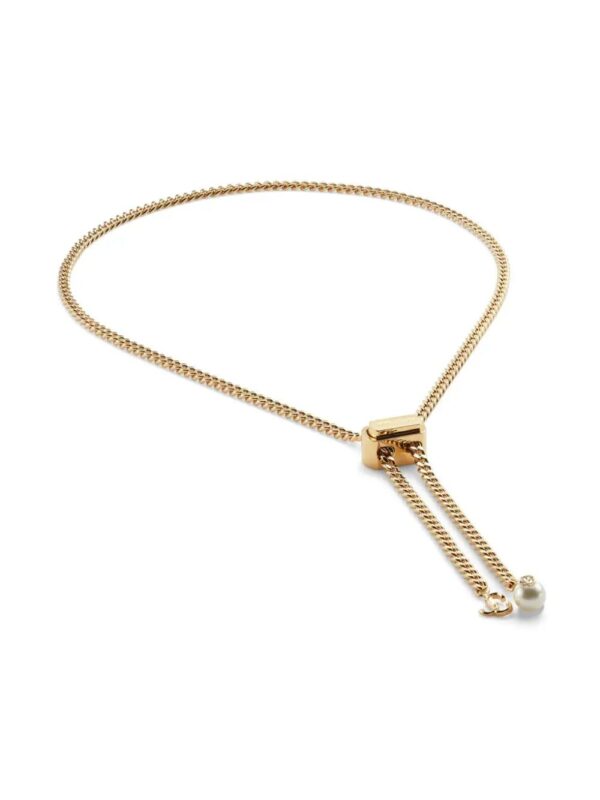 Jimmy Choo  Bon Bon pearl-detail necklace - Image 3