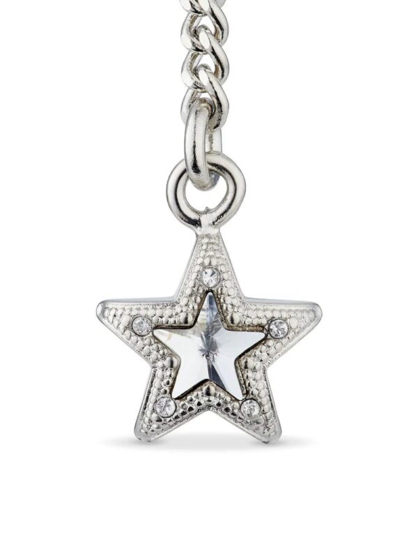 Jimmy Choo  debossed-logo drop earrings - Image 4