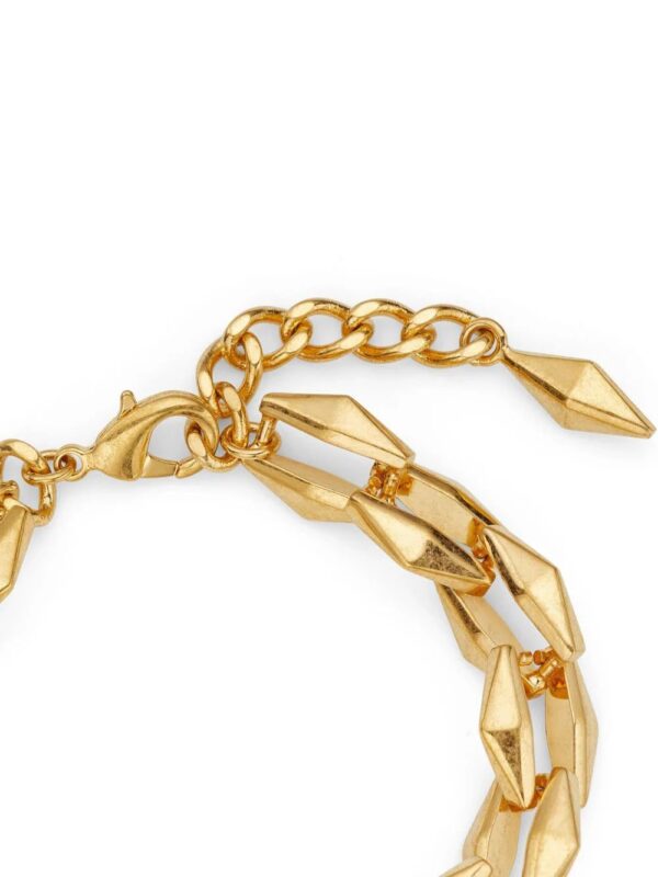 Jimmy Choo  Diamond chain-link bracelet - Image 3