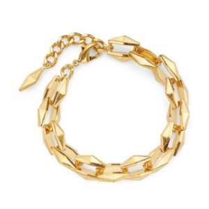 Jimmy Choo  Diamond chain-link bracelet