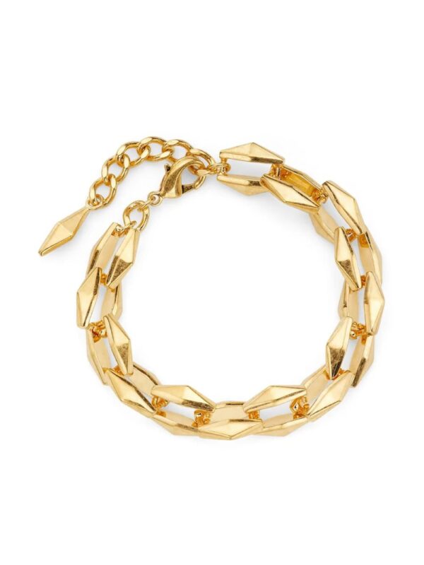 Jimmy Choo  Diamond chain-link bracelet