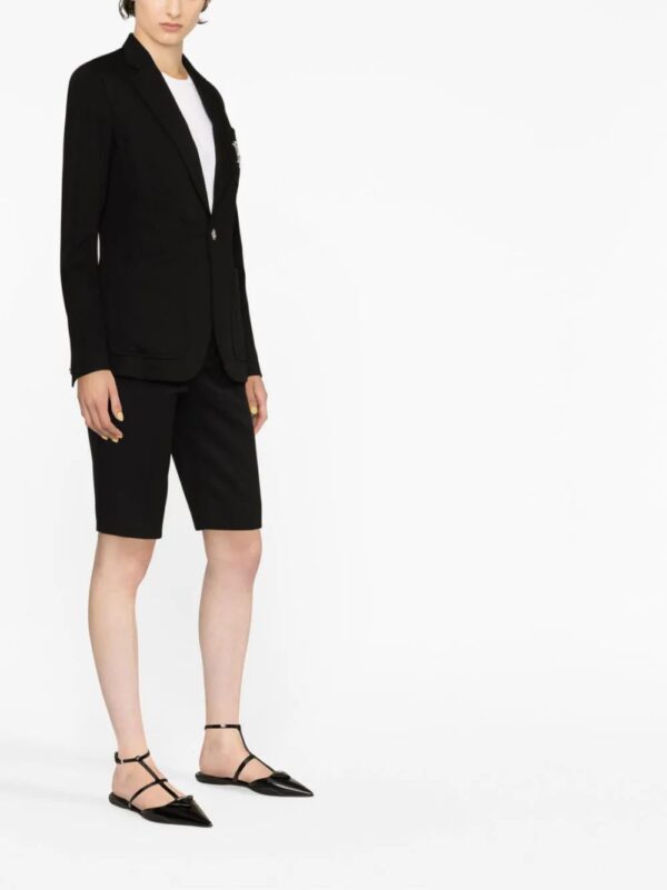 Polo Ralph Lauren  embroidered-logo single-breasted blazer - Image 3