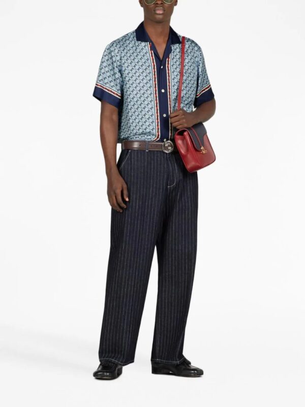 Gucci  all-over GG-pattern shirt - Image 2