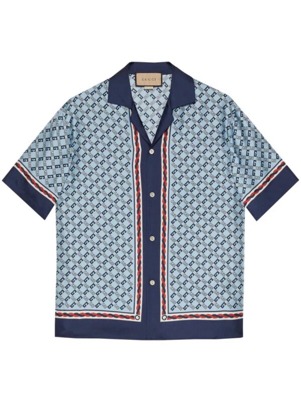 Gucci  all-over GG-pattern shirt
