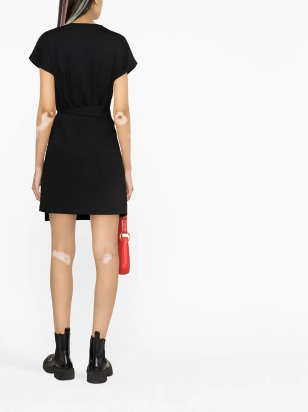 Balmain  logo-print cropped T-shirt - Image 4