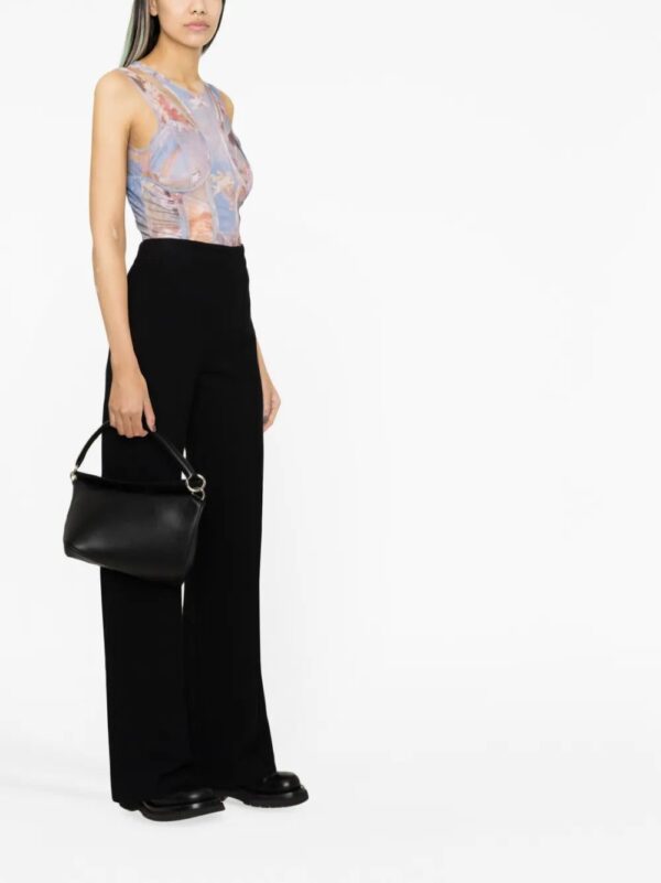 Balmain  Sky-print tulle bodysuit - Image 3