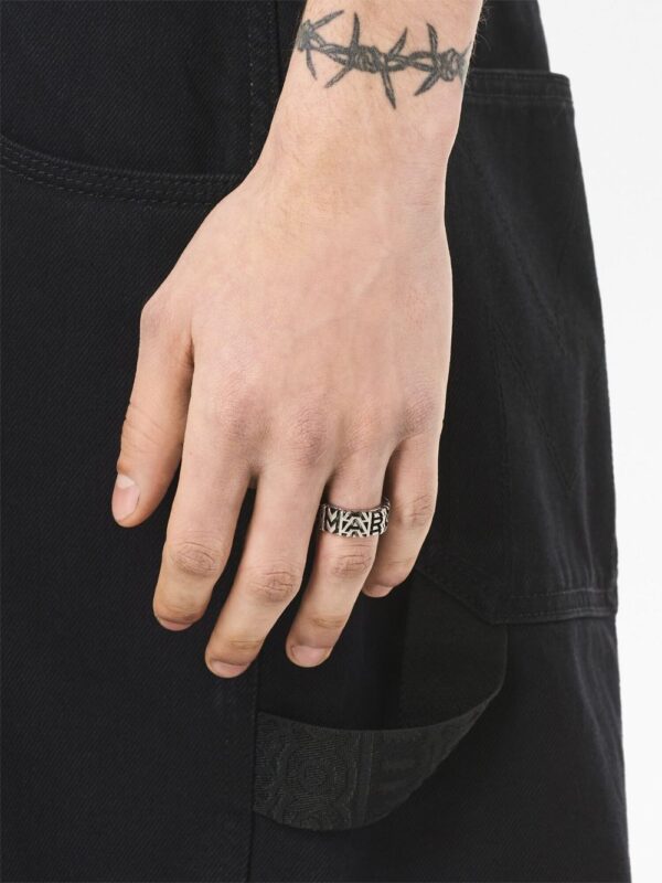 Marc Jacobs  Monogram engraved ring - Image 2