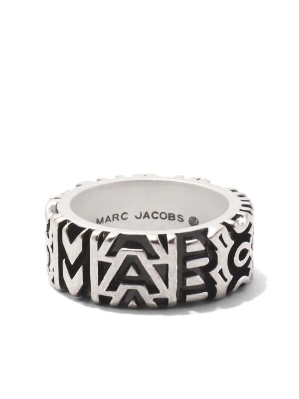 Marc Jacobs  Monogram engraved ring