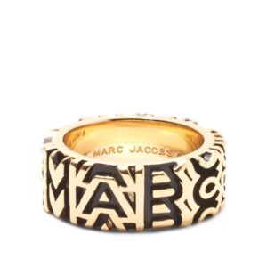 Marc Jacobs  Monogram engraved ring