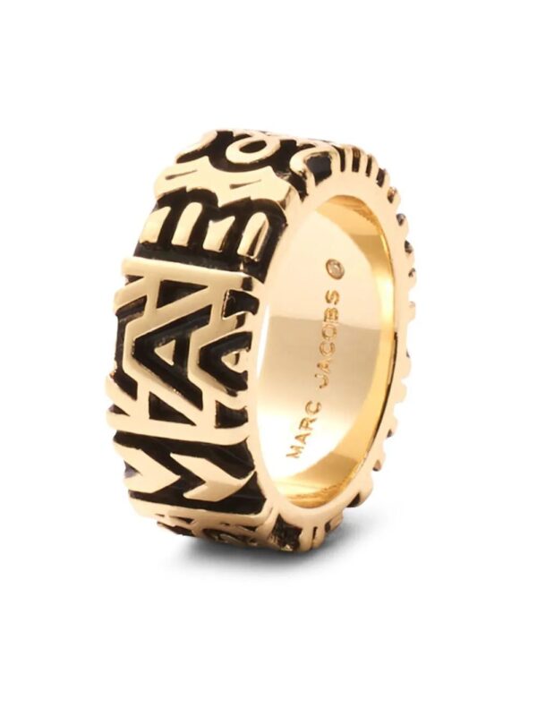Marc Jacobs  Monogram engraved ring - Image 3