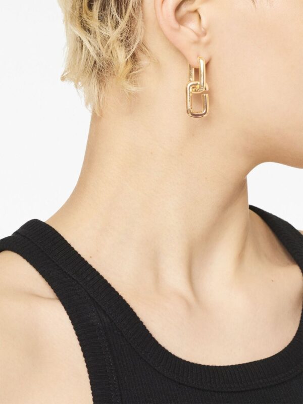 Marc Jacobs  J Marc chain-link earrings - Image 3