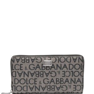 Dolce & Gabbana logo jacquard cardholder