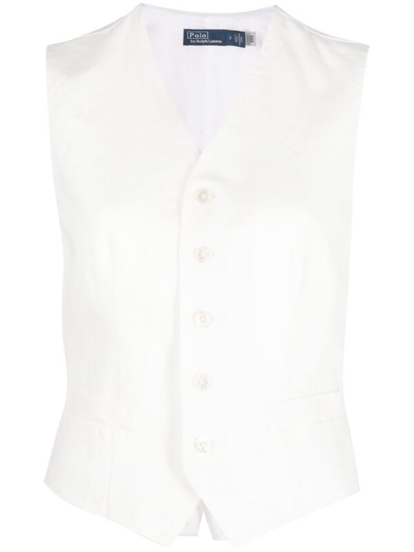 Polo Ralph Lauren  V-neck linen waistcoat