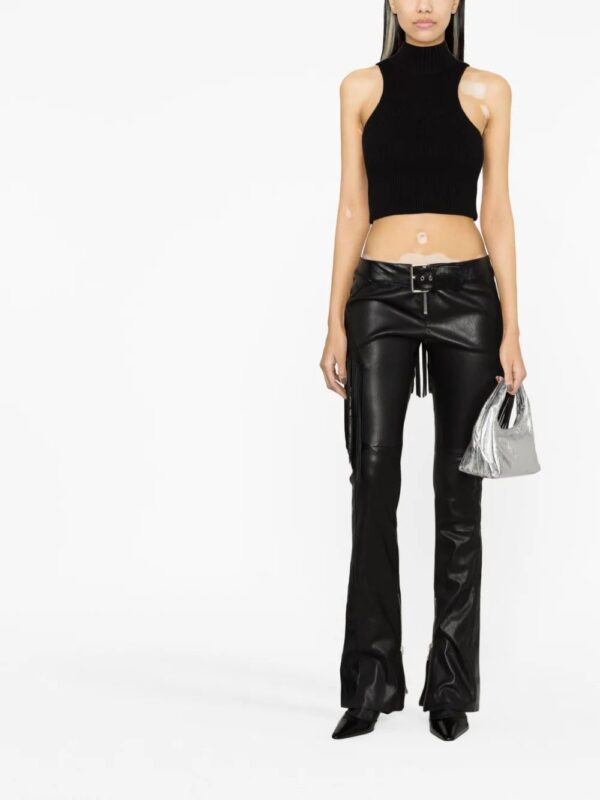 Versace  fringed boot-cut trousers - Image 2