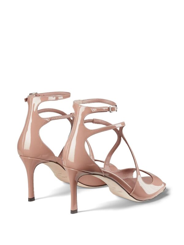 Jimmy Choo  Azia 75mm patent-leather sandals - Image 3