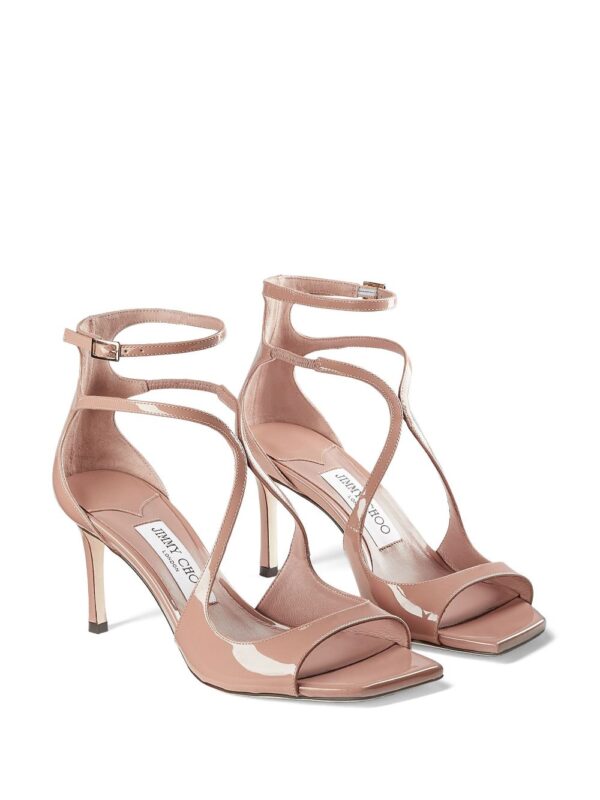 Jimmy Choo  Azia 75mm patent-leather sandals - Image 2