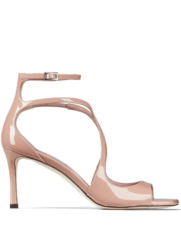 Jimmy Choo  Azia 75mm patent-leather sandals