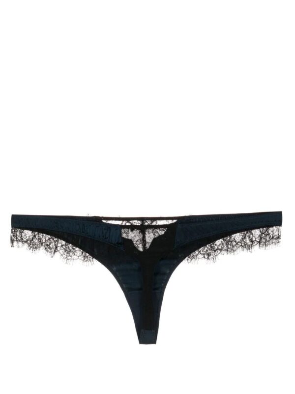Kiki de Montparnasse  Lace Inset silk thong - Image 2