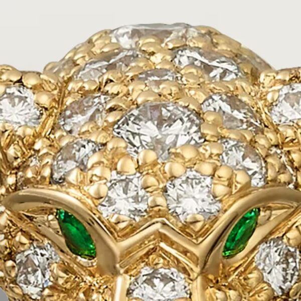 Cartier Panthère de Cartier ring, small model, half-paved - Image 4