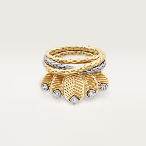 Cartier Grain de Café necklace, diamonds