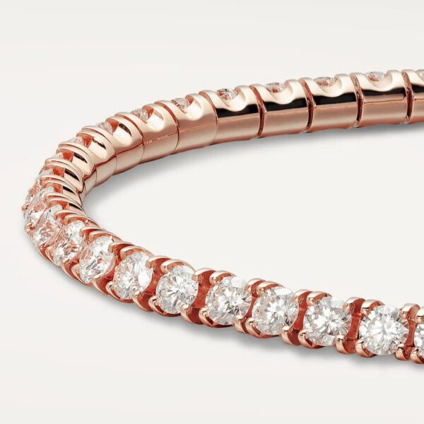 Cartier Lignes Essentielles bracelet, brilliant-cut diamonds - Image 6