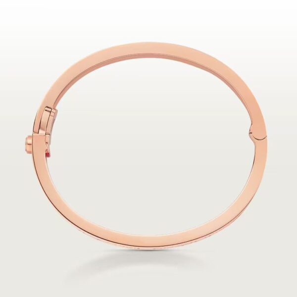 Cartier LOVE bracelet, classic model, paved - Image 3