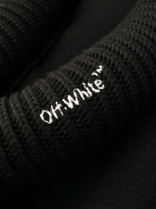 Off-White sleeveless one-shoulder dress - Image 3