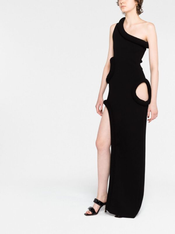 Off-White sleeveless one-shoulder dress - Image 6