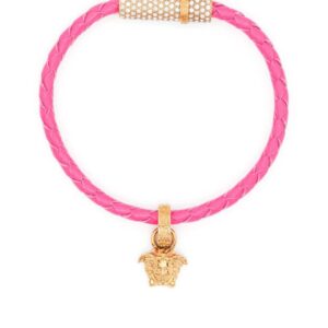Versace  Medusa-plaque detail bracelet