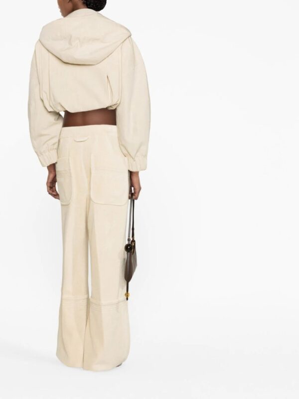 Jacquemus  wide-leg flared trousers - Image 4