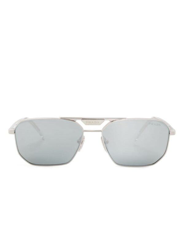 Prada Eyewear pilot-frame double-bridge sunglasses