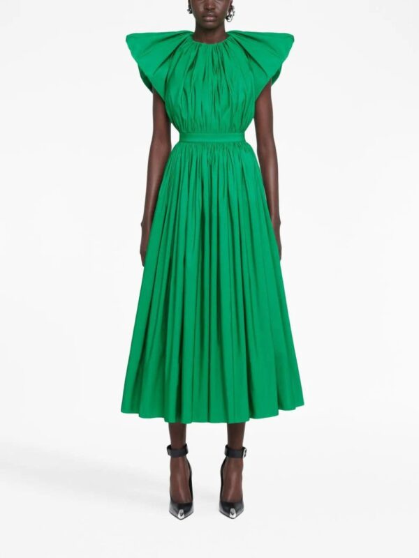 Alexander McQueen  pleated open-back dress - Image 2