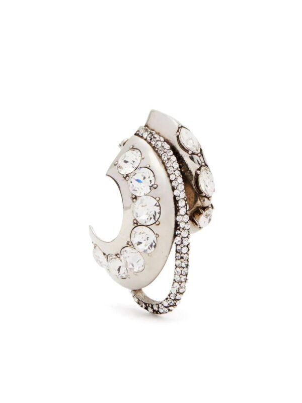 Alexander McQueen  Jewelled Accumulation earrings