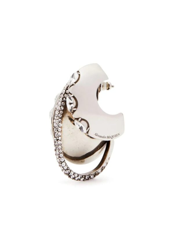 Alexander McQueen  Jewelled Accumulation earrings - Image 2