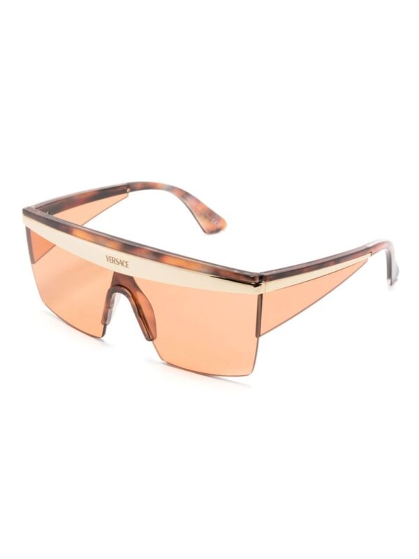 Versace Eyewear shield-frame oversize sunglasses - Image 2