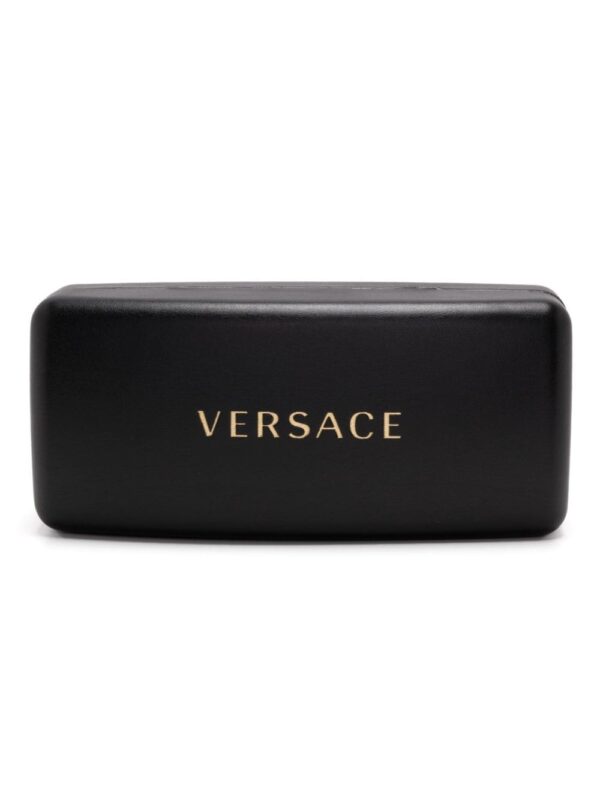 Versace Eyewear shield-frame oversize sunglasses - Image 4